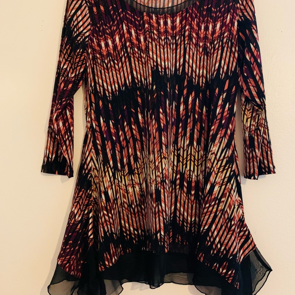 Elegant mini Dress with long sleaves size M